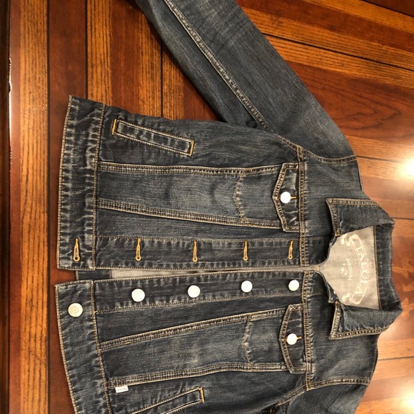 Talula washed jean jacket medium aritzia - Picture 1 of 5